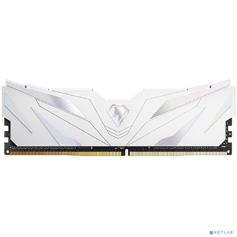 Модуль памяти DDR4 Netac Shadow II 8GB 3200MHz CL16 1.35V / NTSWD4P32SP-08W / White / with radiator