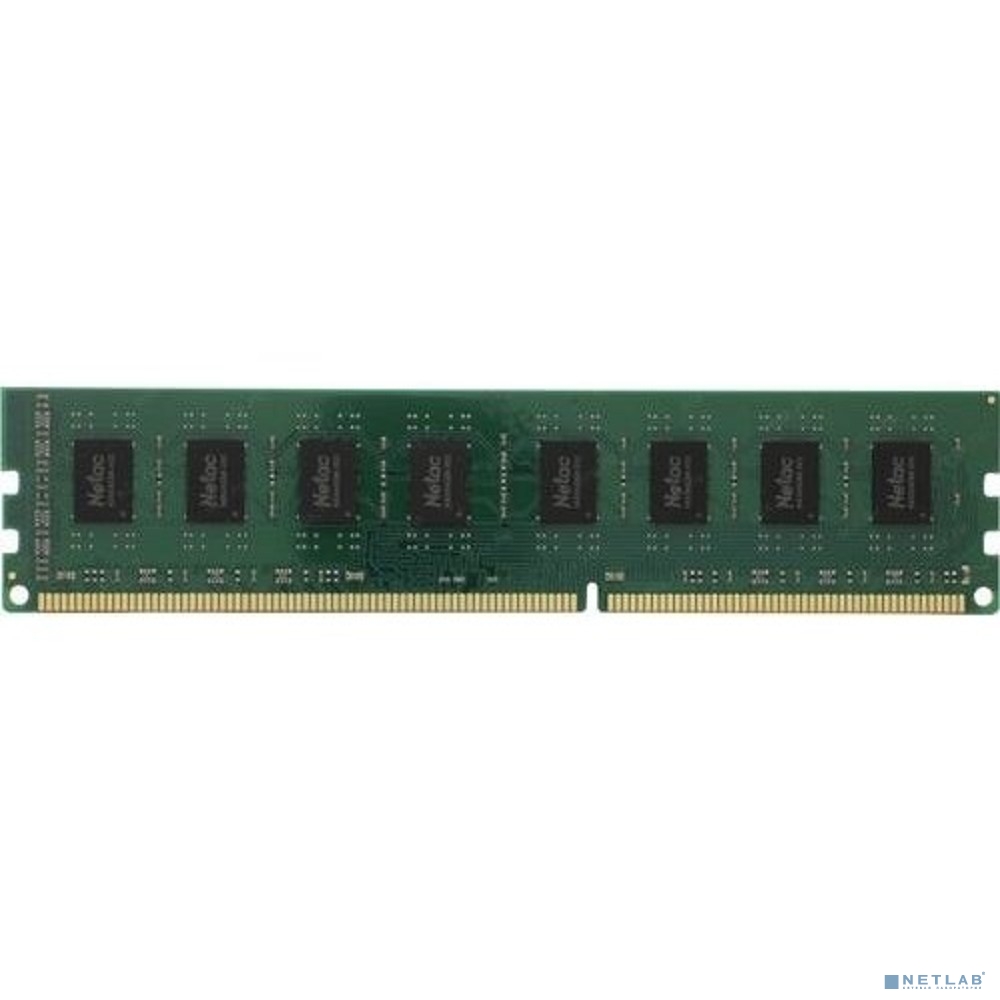 Память DIMM DDR3 4Gb PC12800 1600MHz CL11 Netac 1.5V (NTBSD3P16SP-04)