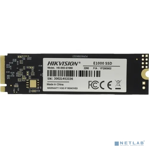 Накопитель SSD Hikvision SATA III 512Gb HS-SSD-E1000/512G M.2 2280