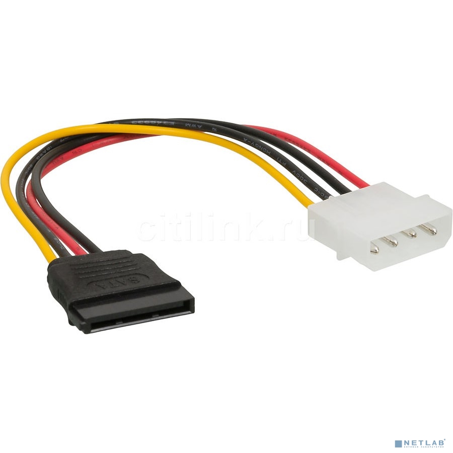 Кабель питания NINGBO TL-ATA, Molex 8980 - SATA