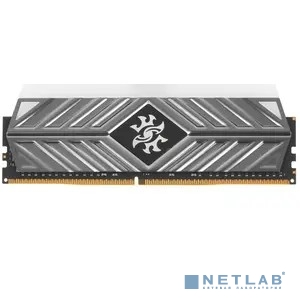 A-data DDR4 16GB UDIMM, XPG SPECTRIX D41, 3200MHz CL16-20-20, 1.35V, RGB, Серый Радиатор
