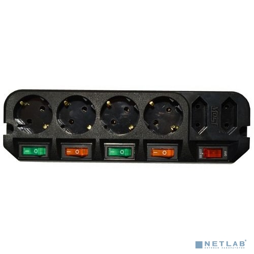 Сетевой фильтр Most ARG, 3м, черный