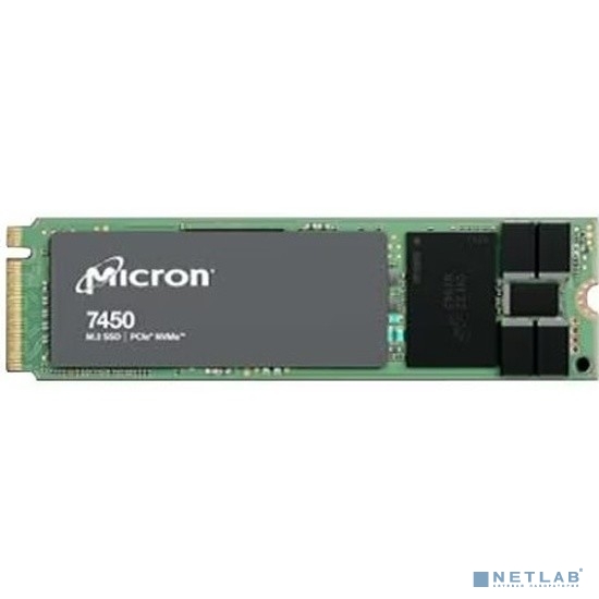 Micron SSD 7450 PRO, 960GB, M.2 (22x80mm), NVMe, PCIe 4.0 x4, 3D TLC, MTFDKBA960TFR-1BC1ZABYY(R)