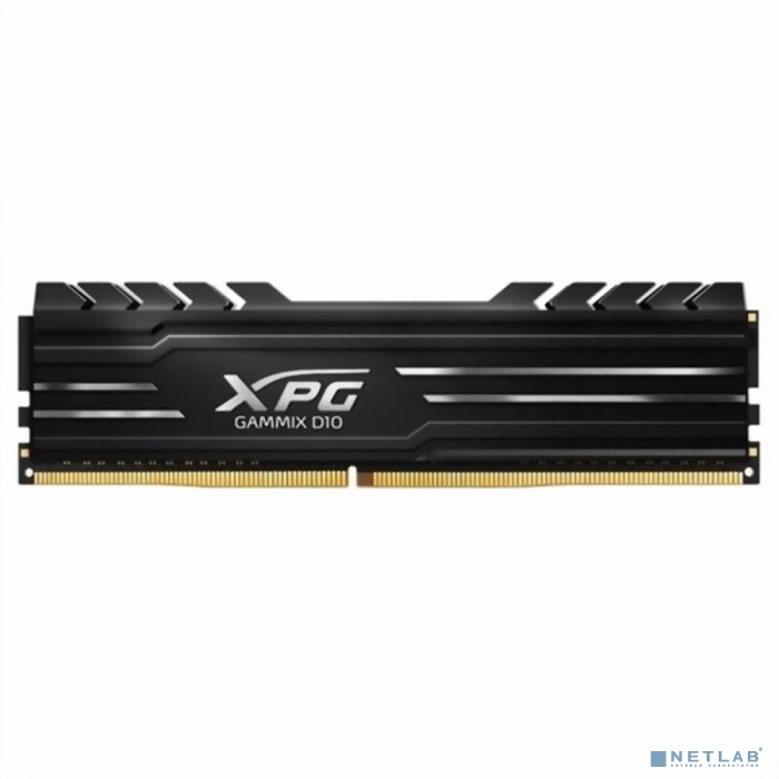 A-data DDR4 8GB XPG GAMMIX D10, 3600MHz CL18-22-22, 1.35V, Черный Радиатор