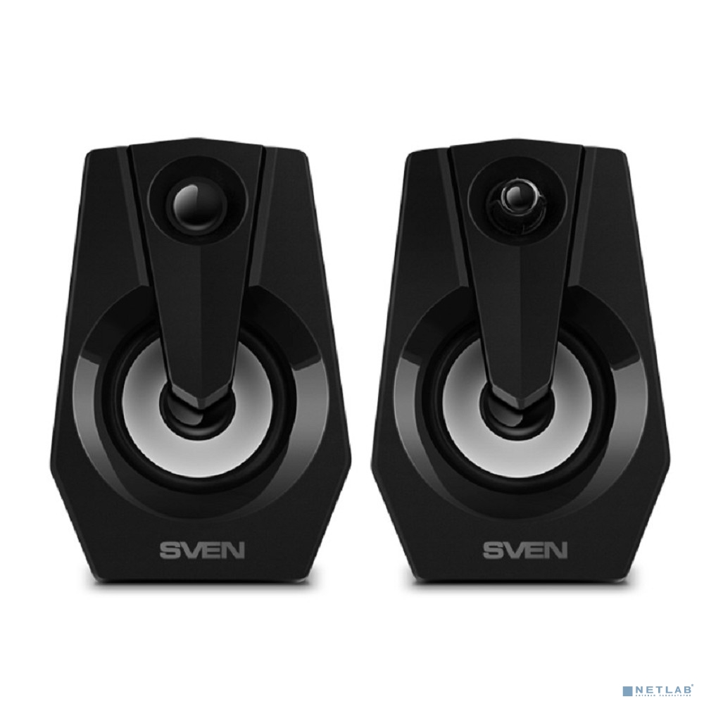 Колонки Sven 370, 2.0, черный