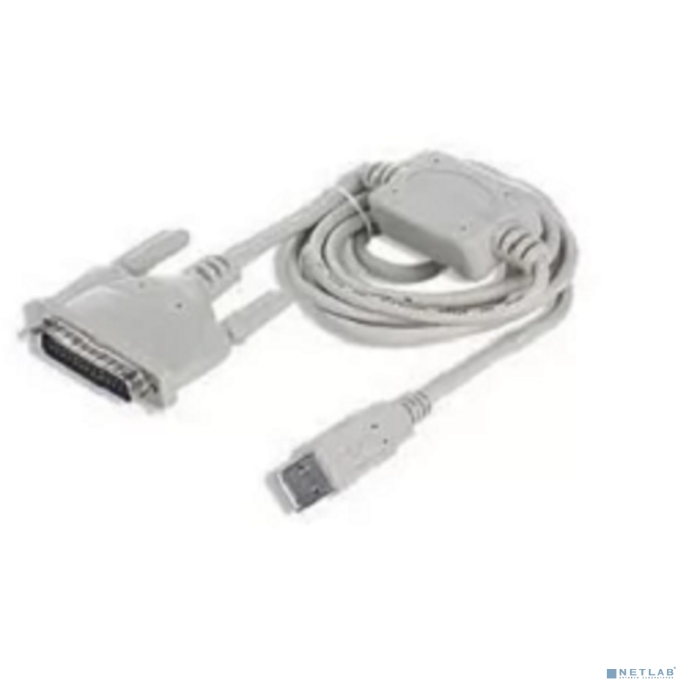 Gembird/Cablexpert Конвертер COM устр.->USB порт AM/DB25M, 1.8м, блистер (UAS112)