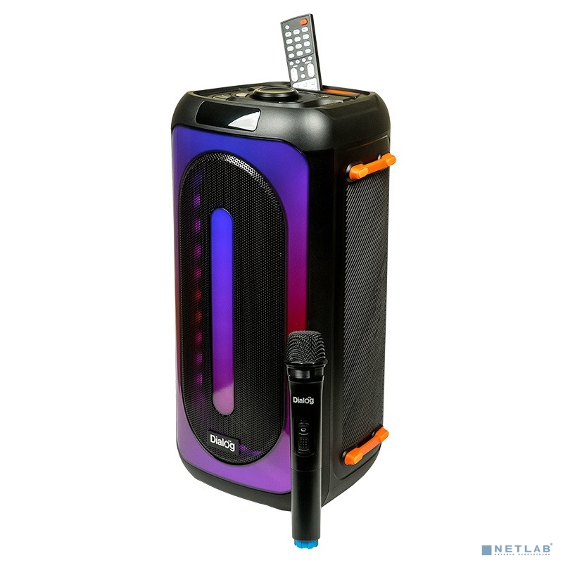 Dialog Oscar AO-150 - акустическая колонка 1.0, 40WRMS, Караоке с беспр. микр., BT+FM+USB+SD+LED