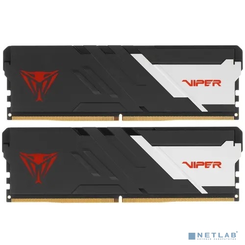 Память DDR5 2x16Gb 7000MHz Patriot PVV532G700C32K Viper Venom RTL Gaming PC5-56000 CL32 DIMM 288-pin 1.45В kit с радиатором Ret