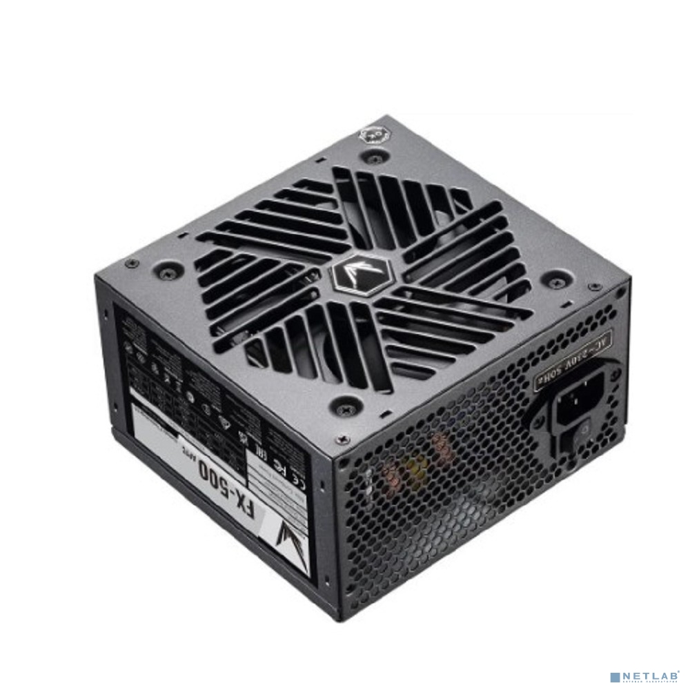 Formula ATX 500W FX-500 (24+4+4pin) APFC 120mm fan 4xSATA RTL