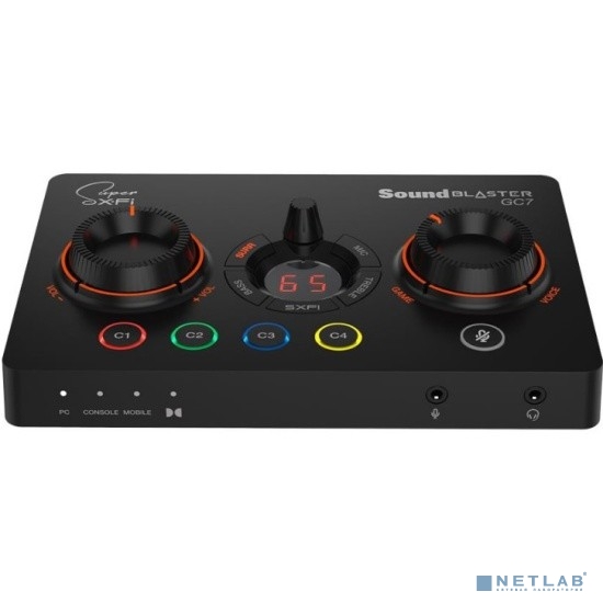 Звуковая карта USB Creative Sound BlasterX GC7, 7.1, Ret