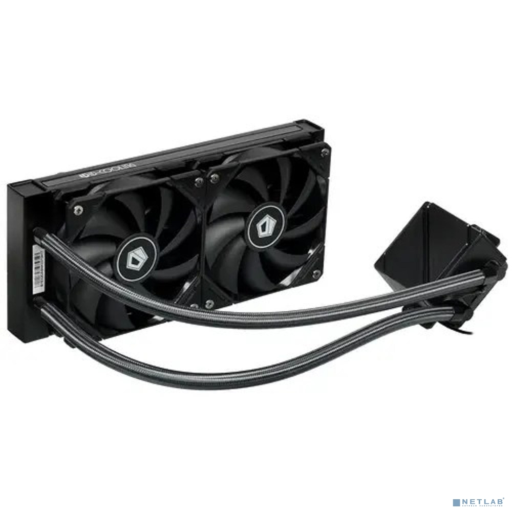 Кулер с водяным охлаждением ID-Cooling DASHFLOW 240 Basic Black 1150/1155/S1156/1151/1200/1700, AM4/AM5