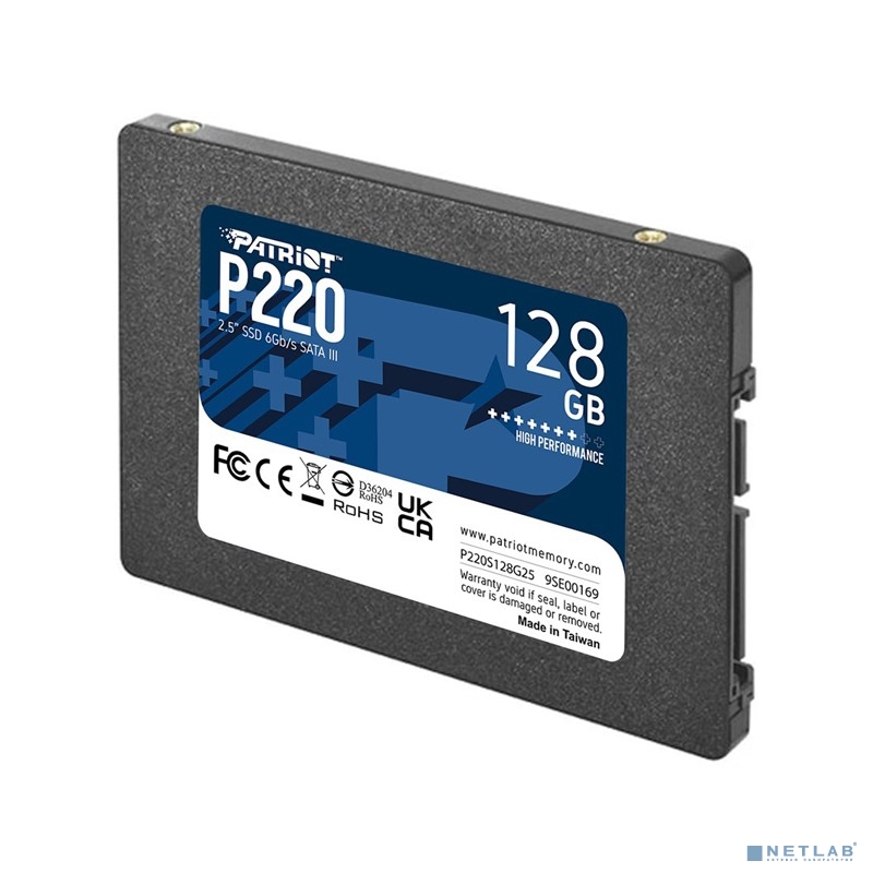 Накопитель SSD Patriot SATA III 128Gb P220S128G25 P220 2.5"