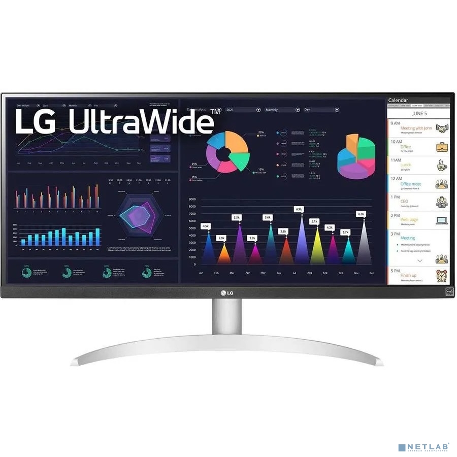 LCD LG 29" 29WQ600-W UltraWide серебристый