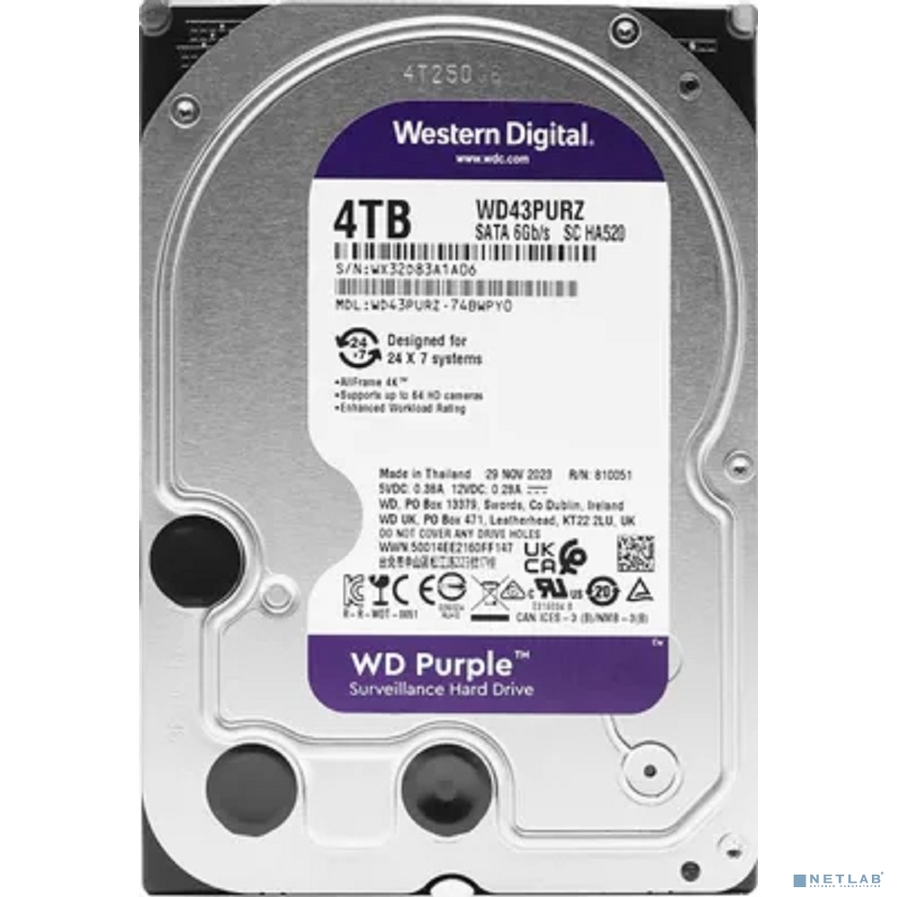 4TB WD Purple (WD43PURZ)