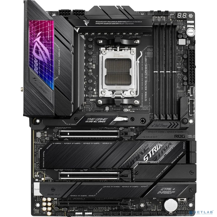 ASUS ROG STRIX X670E-E GAMING WIFI, SocketAM5, AMD X670, ATX, Ret