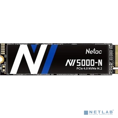 Твердотельный накопитель Netac NV5000-N 2Tb M.2 2280, PCI-E 4.0 x4, 3D NAND, 4800/4400MBs, NVMe 1.4, 1280TBW