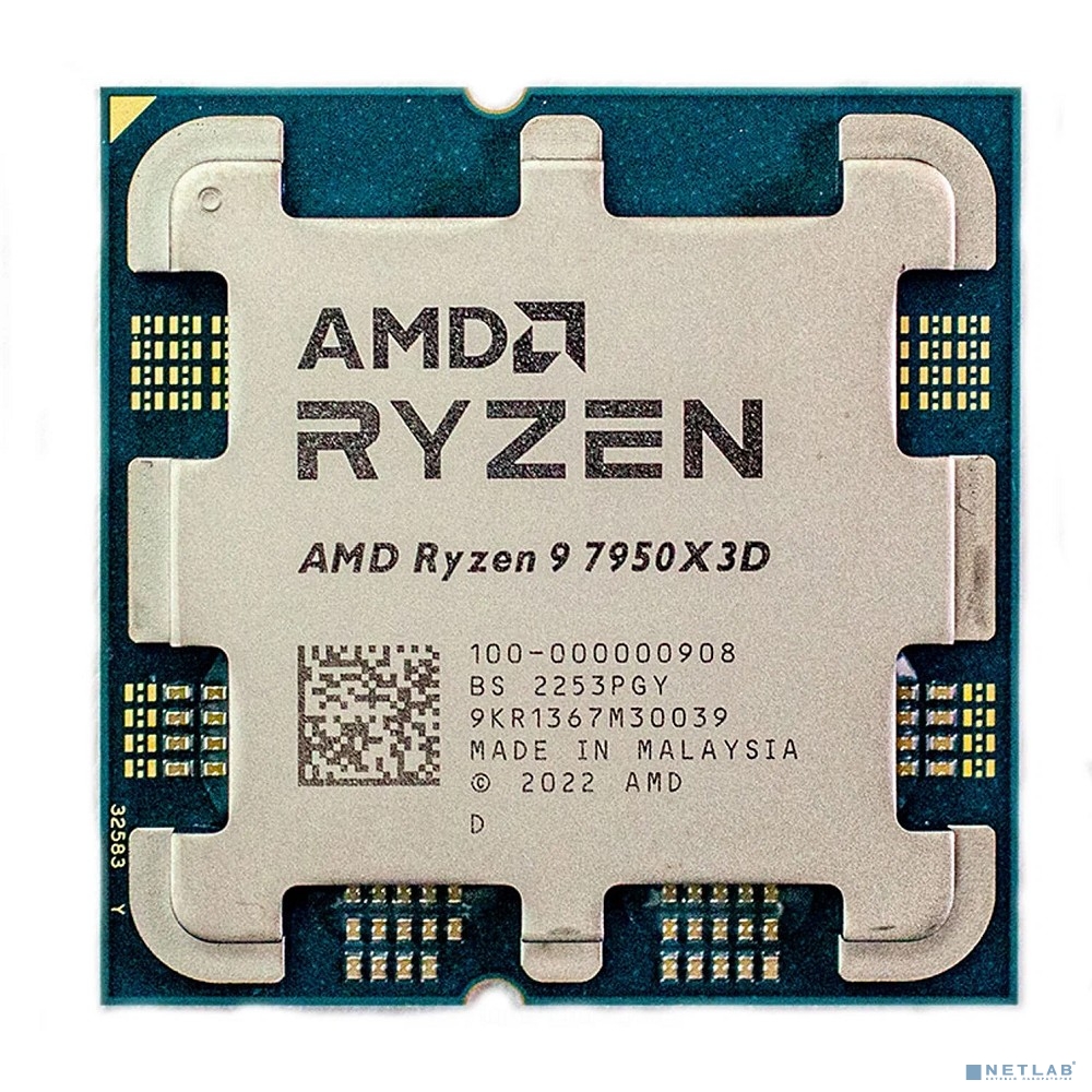 CPU AMD Ryzen 9 7950X3D OEM (100-000000908)
