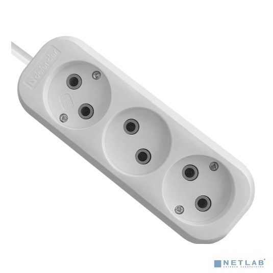 Defender Удлинитель B230 10 А, 1.5 м , без заземления