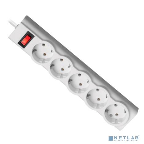 Defender Фильтр ILS 353 3,0 м, 5 розеток, белый