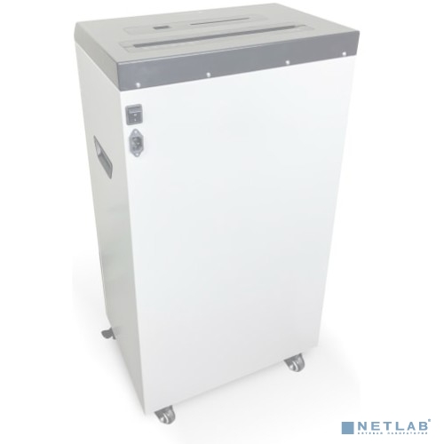 Уничтожитель документов и медианосителей ГЕЛЕОС СП65-4, P-4 (4 ур-нь секр.), фрагмент 3,9х40мм, 30 лист (70г/м2), флеш-карты/CD/пл.карты/скрепки/скобы, 65 литров