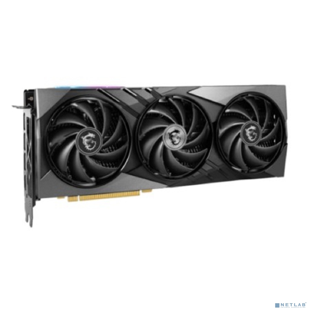 Видеокарта MSI PCI-E 4.0 RTX 4070 GAMING X SLIM 12G NVIDIA GeForce RTX 4070 12288Mb 192 GDDR6X 2610/21000 HDMIx1 DPx3 HDCP Ret