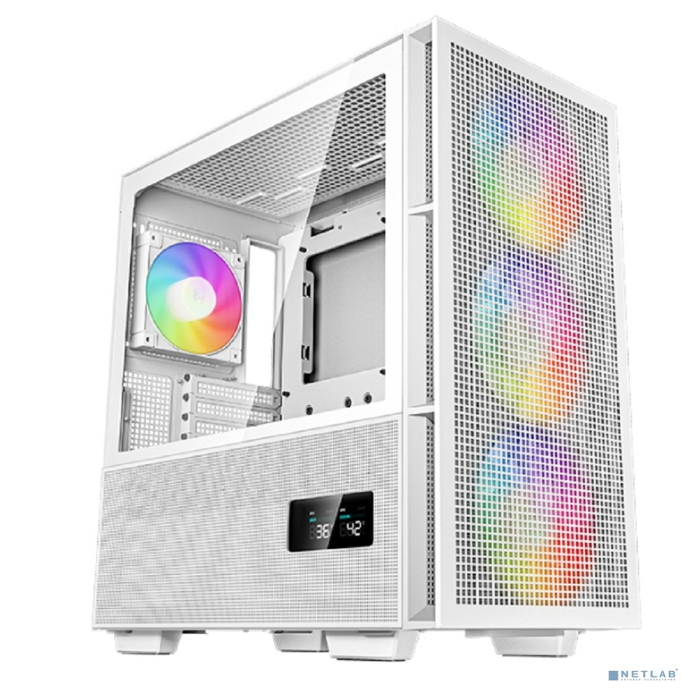 Deepcool CH560 DIGITAL WH без БП, боковое окно