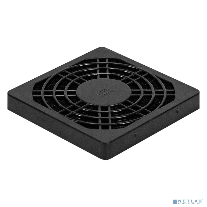 Exegate EX295253RUS Решетка для вентилятора с фильтром 70х70 ExeGate EG-070PSFB (70x70 мм, пластиковая, квадратная, с пылевым фильтром, черная)