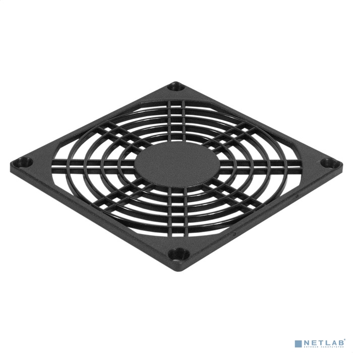 Exegate EX295270RUS Решетка для вентилятора 90x90 ExeGate EG-090PSB (90x90 мм, пластиковая, квадратная, черная)