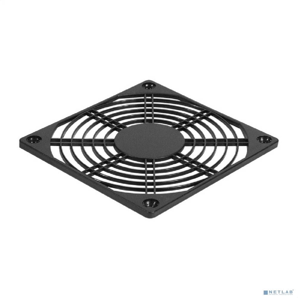 Exegate EX295271RUS Решетка для вентилятора 120x120 ExeGate EG-120PSB (120x120 мм, пластиковая, квадратная, черная)