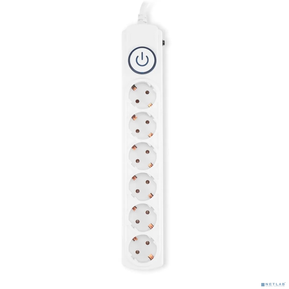 Ippon Сетевой фильтр BK-6-EU-1.8-16-W, 1.8м, белый (1804827)