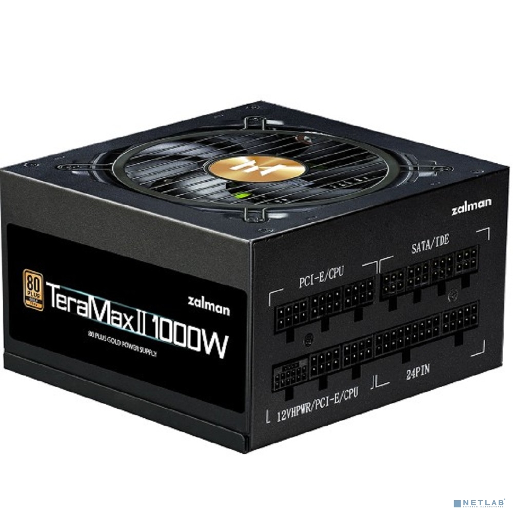 Zalman <TMX2> ZM1000-TMX2 <1000W, ATX v3.0 GEN 5.0, EPS, APFC, 12cm Fan, FCM, 80+ GOLD, Retail>