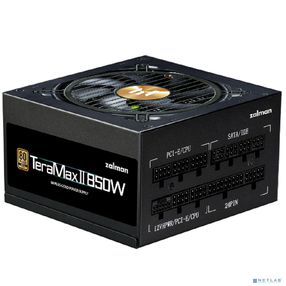 Zalman <TMX2> ZM850-TMX2 <850W, ATX v3.0 GEN 5.0, EPS, APFC, 12cm Fan, FCM, 80+ GOLD, Retail>